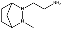 2,3-Diazabicyclo[2.2.1]heptane-2-ethanamine,3-methyl-(9CI) Struktur