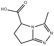 5H-Pyrrolo[2,1-c]-1,2,4-triazole-5-carboxylicacid,6,7-dihydro-3-methyl-(9CI) Struktur