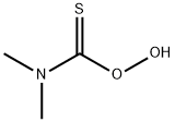 Carbamo(thioperoxoic) acid, dimethyl- (9CI) Struktur