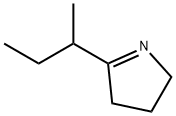 2H-Pyrrole,3,4-dihydro-5-(1-methylpropyl)-(9CI) Struktur