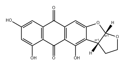 versicolorin C Struktur