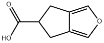 4H-Cyclopenta[c]furan-5-carboxylicacid,5,6-dihydro-(9CI) Struktur