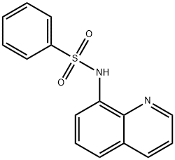 8-(4-benzenesulfonylamino)quinoline Struktur