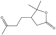 HEPTANOIC ACID LACTONE DERIV Struktur