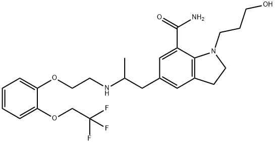 Silodosin Struktur