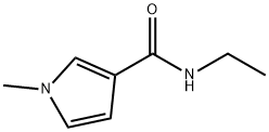 1H-Pyrrole-3-carboxamide,N-ethyl-1-methyl-(9CI) Struktur