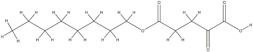 5-Octyl-α-ketoglutarate Struktur