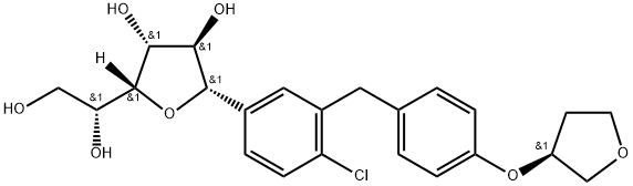 Jardiance Impurity C Struktur