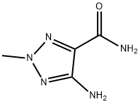 2H-1,2,3-Triazole-4-carboxamide,5-amino-2-methyl-(8CI,9CI) Struktur