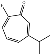 2,4,6-Cycloheptatrien-1-one,2-fluoro-6-(1-methylethyl)-(9CI) Struktur