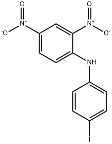 N-(2,4-dinitrophenyl)-N-(4-iodophenyl)amine Struktur