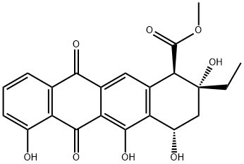 aklavinone Struktur