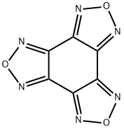 Benzo[1,2-c:3,4-c':5,6-c'']tris[1,2,5]oxadiazole Struktur