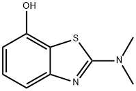 7-Benzothiazolol,2-(dimethylamino)-(9CI) Struktur