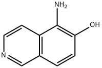 6-Isoquinolinol,5-amino-(9CI) Struktur