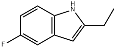 1H-Indole,2-ethyl-5-fluoro-(9CI) Struktur