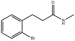 3-(2-Bromo-Phenyl)-N-Methyl-Propionamide(WX633150) Struktur