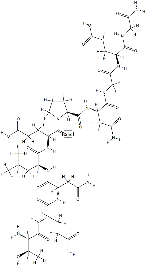 FSH RECEPTOR-BINDING INHIBITOR FRAGMENT (BI-10) Structure