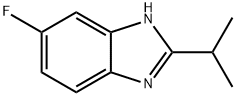 Benzimidazole,5-fluoro-2-isopropyl-(8CI) Struktur