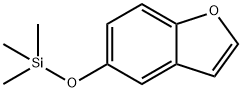 5-[(trimethylsilyl)oxy]Benzofuran Struktur