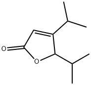 2(5H)-Furanone,4,5-bis(1-methylethyl)-(9CI) Struktur