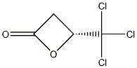 (R)-(-)-3-HYDROXY-4 4 4-TRICHLOROBUTYRI& Struktur