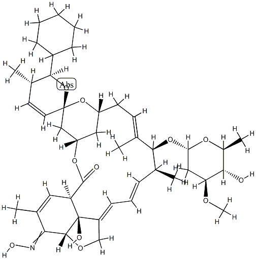 22,23-Didehydro SelaMectin Struktur