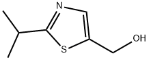 5-Thiazolemethanol,2-(1-methylethyl)-(9CI) Struktur