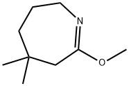 2H-Azepine,3,4,5,6-tetrahydro-7-methoxy-5,5-dimethyl-(9CI) Struktur