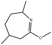 2H-Azepine,3,4,5,6-tetrahydro-7-methoxy-2,5-dimethyl-(9CI) Struktur