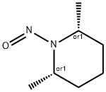 (2R,6S)-rel-2,6-DiMethyl-1-nitrosopiperidine Struktur