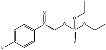 CARBOPHENOTHION OXYGEN ANALOG SULFOXIDE) Struktur