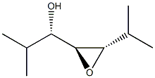 Oxiranemethanol,alpha,3-bis(1-methylethyl)-,[2S-[2alpha(R*),3bta]]-(9CI) Struktur