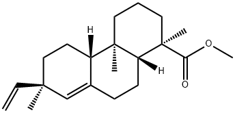 13β-Methyl-13-vinylpodocarp-8(14)-en-18-oic acid methyl ester Struktur