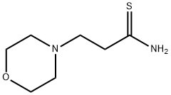 3-morpholin-4-ylpropanethioamide Struktur