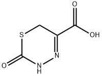 2H-1,3,4-Thiadiazine-5-carboxylicacid,3,6-dihydro-2-oxo-(9CI) Struktur