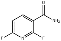 3-Pyridinecarboxamide,2,6-difluoro-(9CI) Struktur