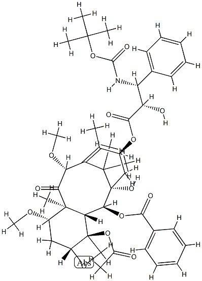 (2'S, 3'R)-Cabazitaxel Struktur