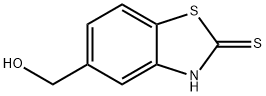 2(3H)-Benzothiazolethione,5-(hydroxymethyl)-(9CI) Struktur