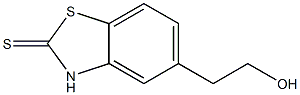 2(3H)-Benzothiazolethione,5-(2-hydroxyethyl)-(9CI) Struktur