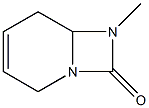 1,7-Diazabicyclo[4.2.0]oct-3-en-8-one,7-methyl-(9CI) Struktur