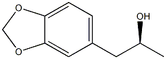 (S)-[4-(3,4-Methylenedioxy)-phenyl]-2-propanol Struktur