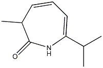 2H-Azepin-2-one,1,3-dihydro-7-isopropyl-3-methyl-(8CI) Struktur