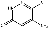 5-aMino-6-chloro-2H-pyridazin-3-one/ 3-chlor-4-aMino-6-hydroxy-pyridazin Struktur