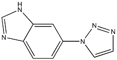 1H-Benzimidazole,5-(1H-1,2,3-triazol-1-yl)-(9CI) Struktur