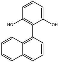 1,3-Benzenediol,2-(1-naphthalenyl)-(9CI) Struktur