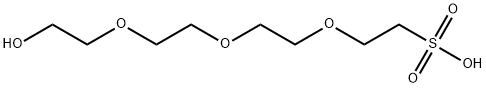 Hydroxy-PEG3-sulfonic acid Struktur