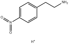 Benzeneethanamine,  4-nitro-,  conjugate  monoacid  (9CI) Struktur