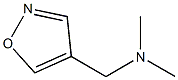 4-Isoxazolemethanamine,N,N-dimethyl-(9CI) Struktur