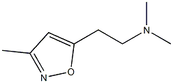 5-Isoxazoleethanamine,N,N,3-trimethyl-(9CI) Struktur